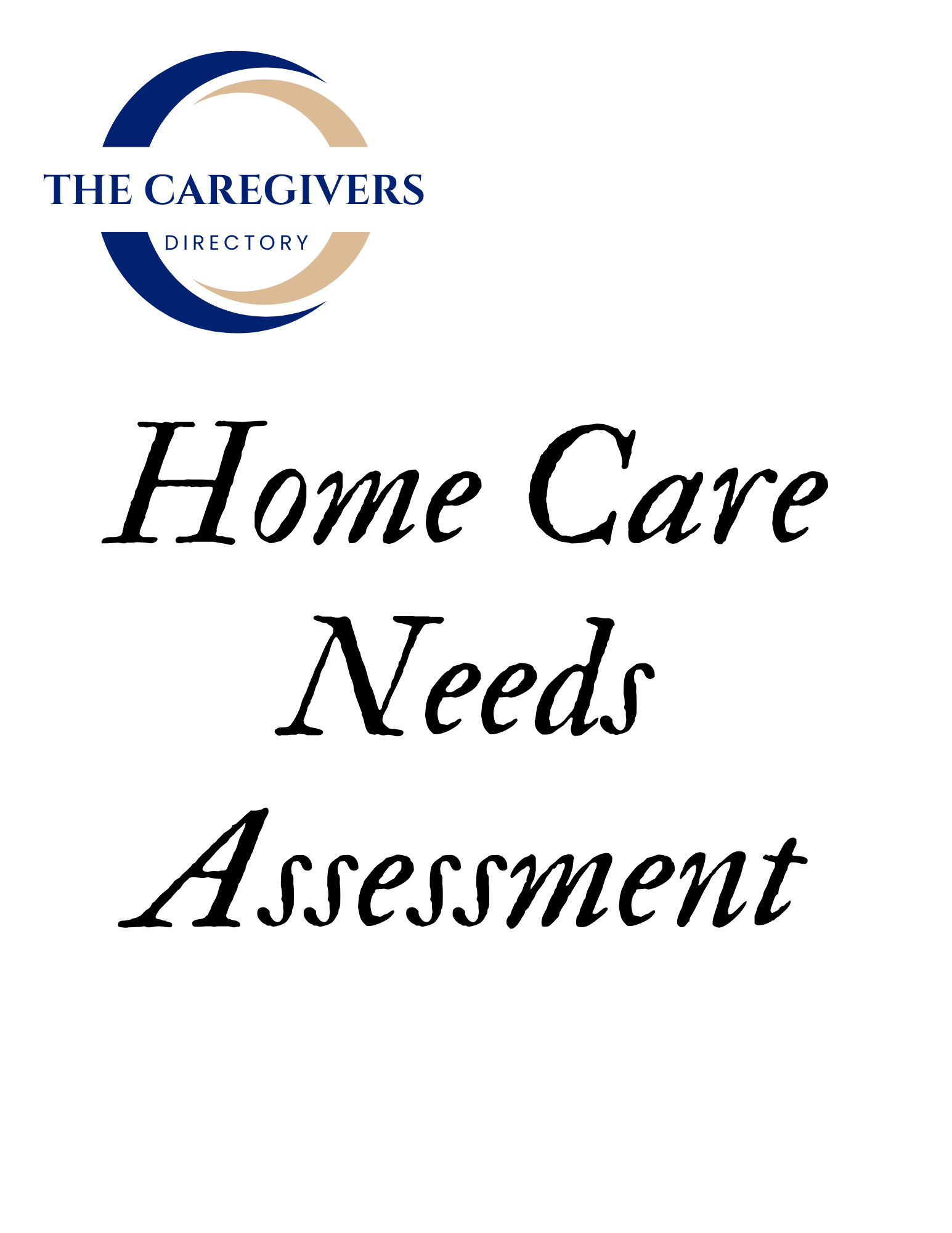 Home Care Needs Assessment Image 